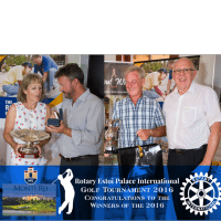 Rotary Estoi Palace International golf tournament 2016. Congratulations to the winners