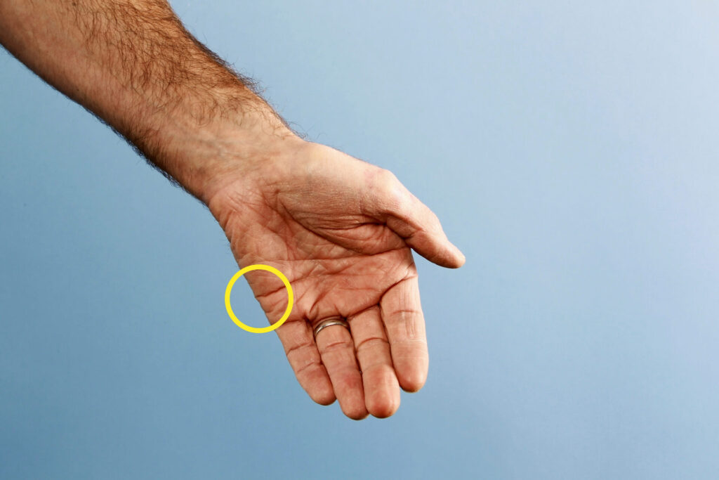 How to form the best golf grip - position of the hand 1