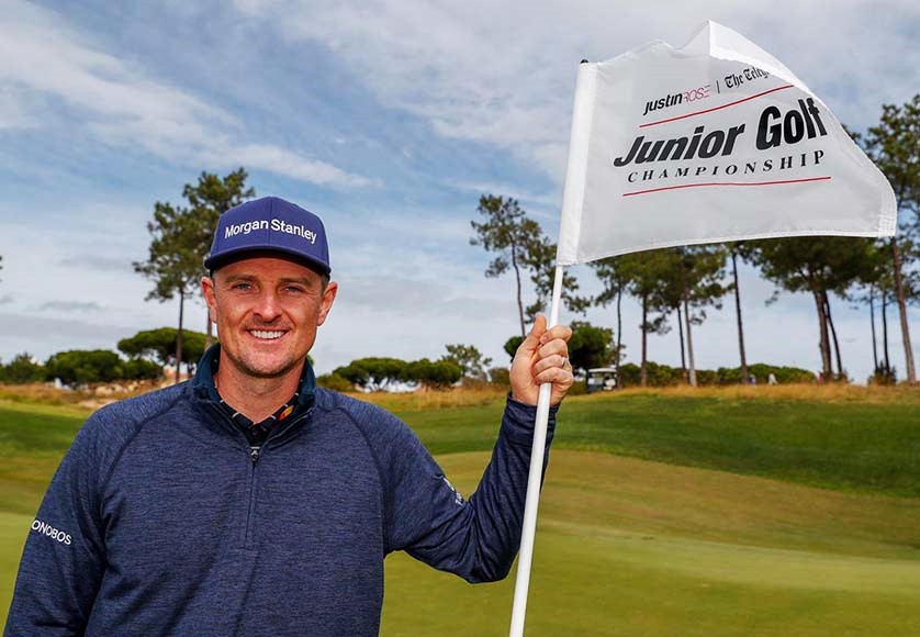 Justin Rose at Quinta do Lago, Algarve Portugal 2022