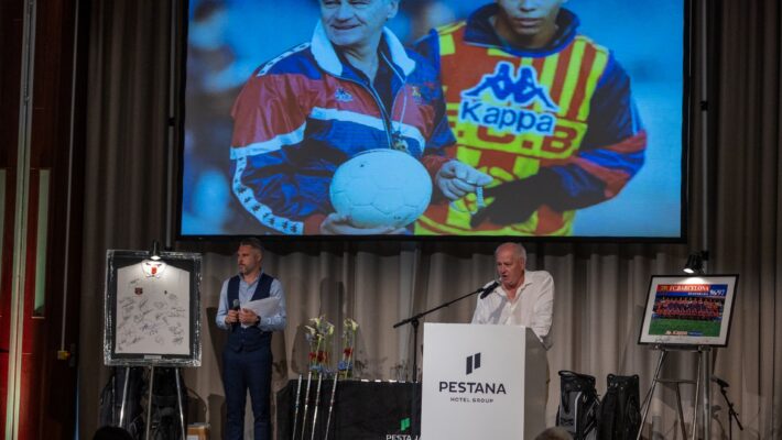 Sir Bobby Robson charity golf tournament raises €90,000 for Faro children’s home