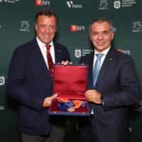 Portuguese Golf Federation awarded Medal of Merit by the Portuguese Government