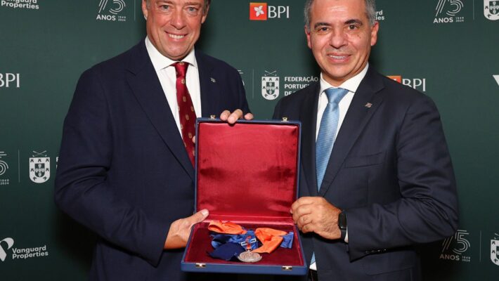 Portuguese Golf Federation awarded Medal of Merit by the Portuguese Government