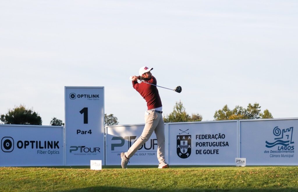 Tomás Melo Gouveia, the leader of the 2nd round of the Optilink Tour Championship, Photo Berto Granja