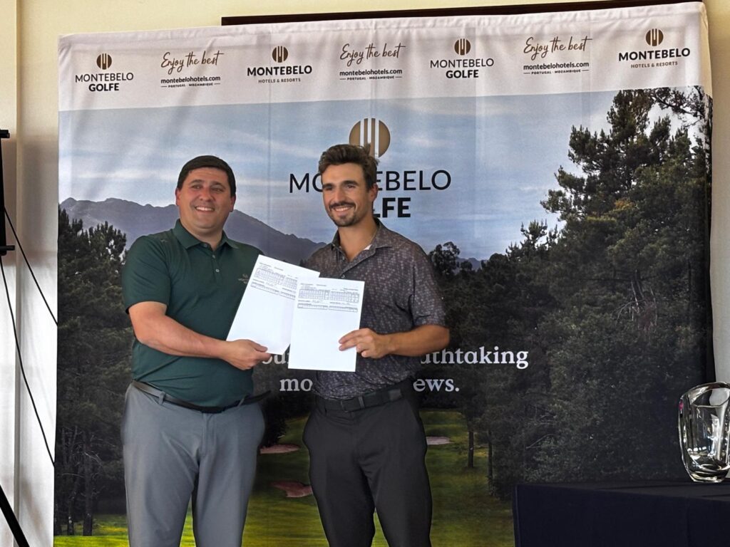 Pedro Lencart and Bruno Melo officialise the course record of 67 (-5)
