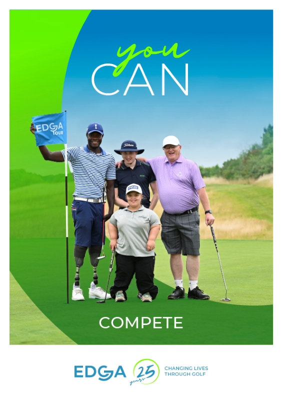European Disabled Golf Association (EDGA) You Can campaign