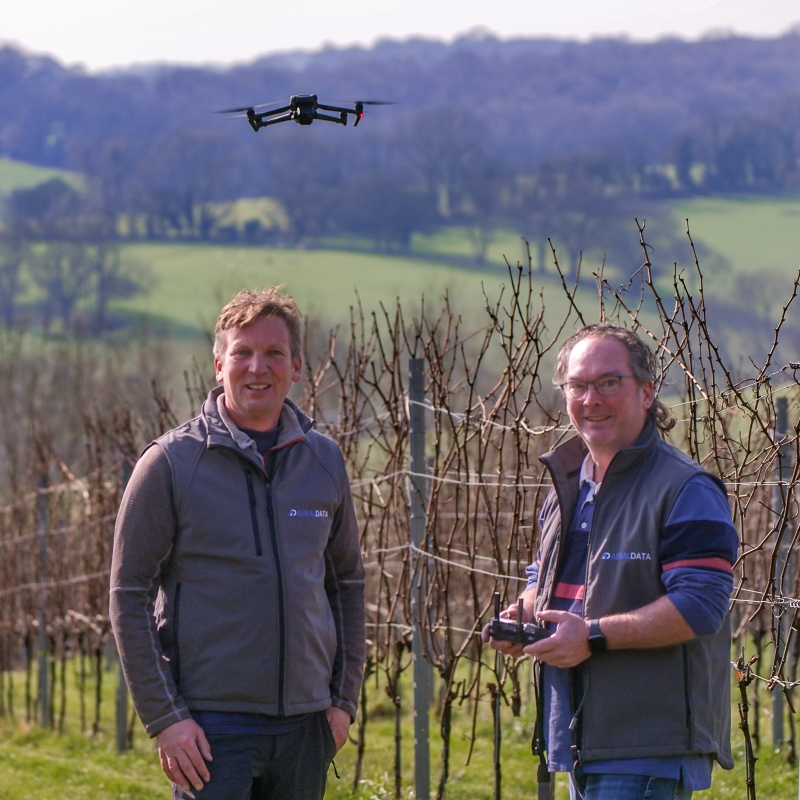 Stefan Otto & Stephen Knell, AerialData's Co-Founders
