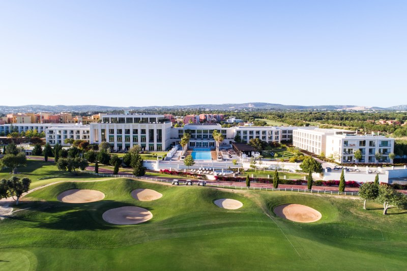Victoria Golf Resort & Spa Exterior View Aerial View Golf Course And Hotel