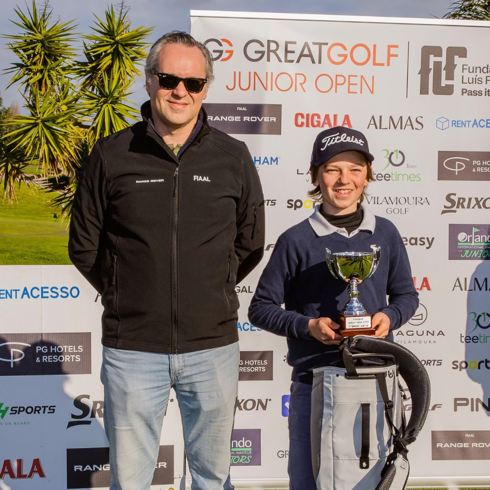Nuno Palmares, under-14 champion with Diogo Simões, photograph by Daryl Gabin