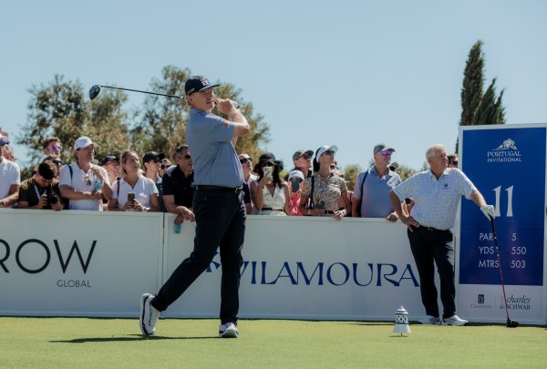 Ernie Els & Colin Montgomerie - Els Club Vilamoura exhibition